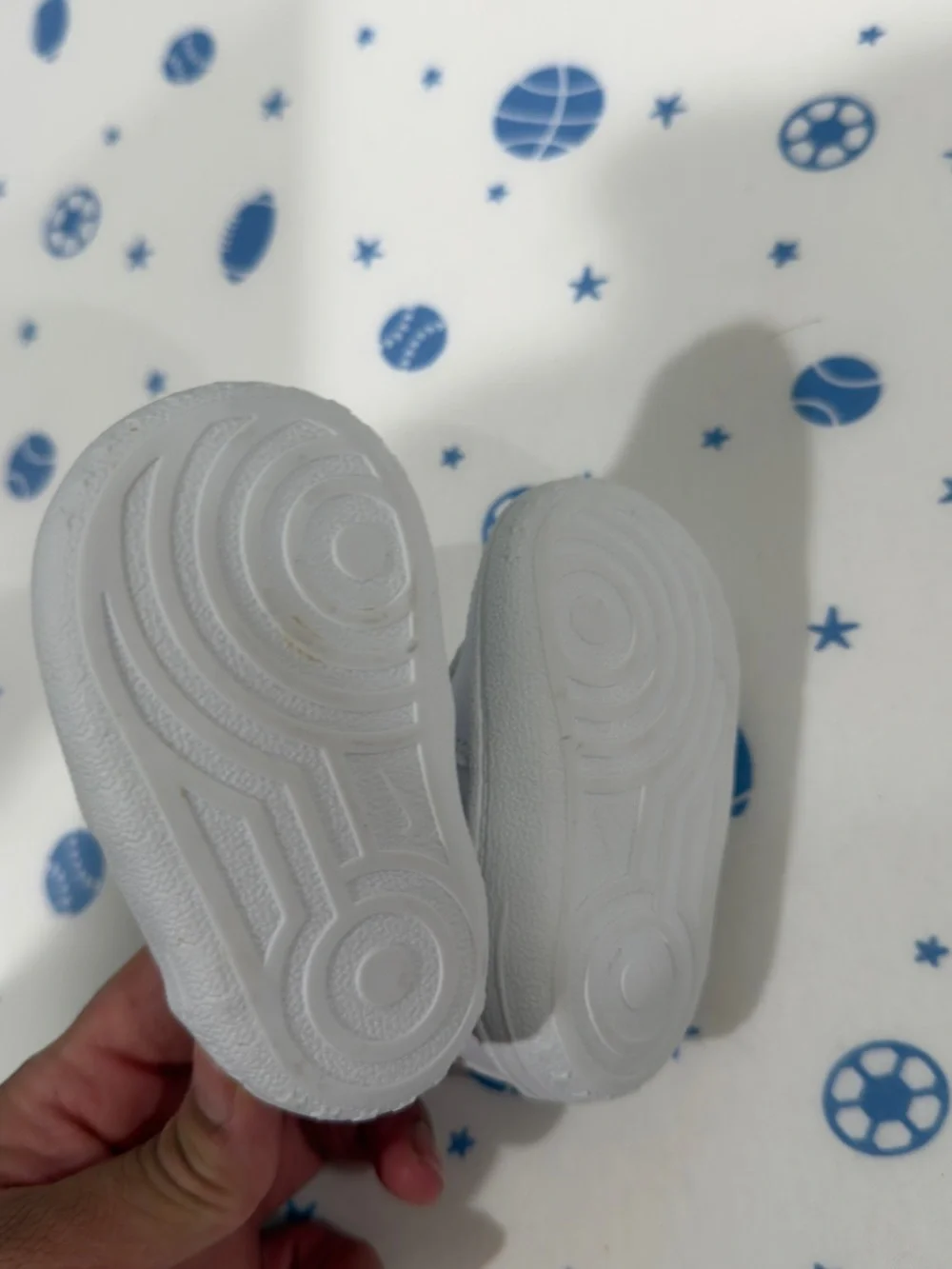 Nike Toddler White Lace-Up Sneakers